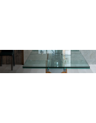 Plateau de table en verre