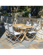 Mobilier de jardin en bois