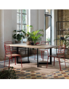 Chaise de jardin en fer forgé