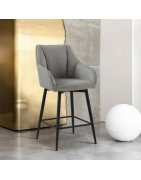 Tabouret pivotant hauteur fixe