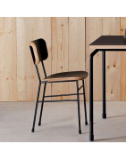 Chaise métal vintage
