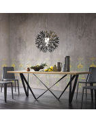 Table bois industriel