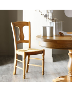 Chaise de salle à manger rustique