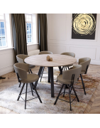 Table bar ronde