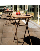 Table mange debout pliante