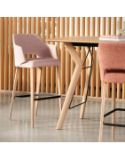 Tabouret et chaise de bar tissu