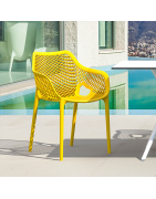 Chaise de jardin en polypropylène