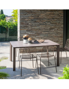 Table de jardin aluminium