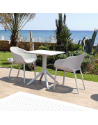 Table de jardin 2 personnes