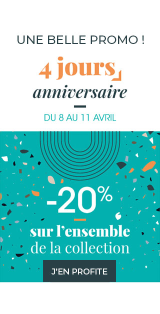 -20% sur l'ensemble de la collection