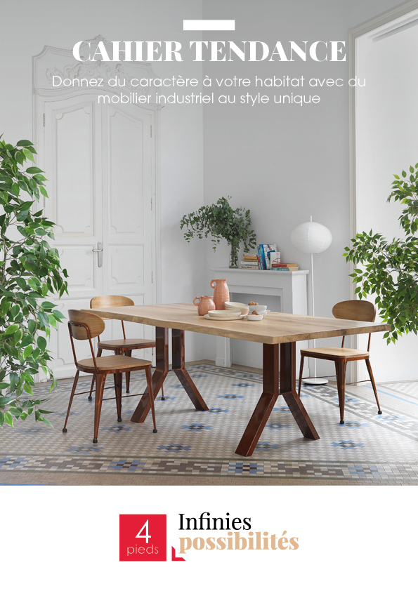 Donnez du caractère à votre habitat avec du mobilier industriel au style unique