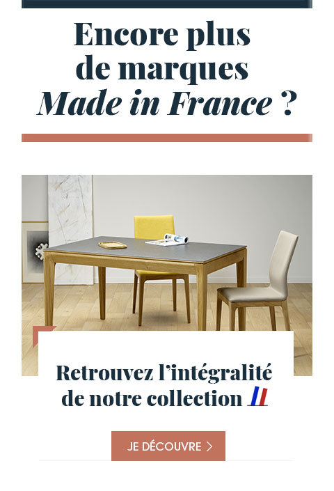 Retrouvez l'intégralité de notre collection made in France.