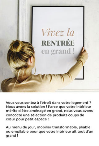 Vous vous sentez à l'étroit dans votre logement ? Nous avons la solution !