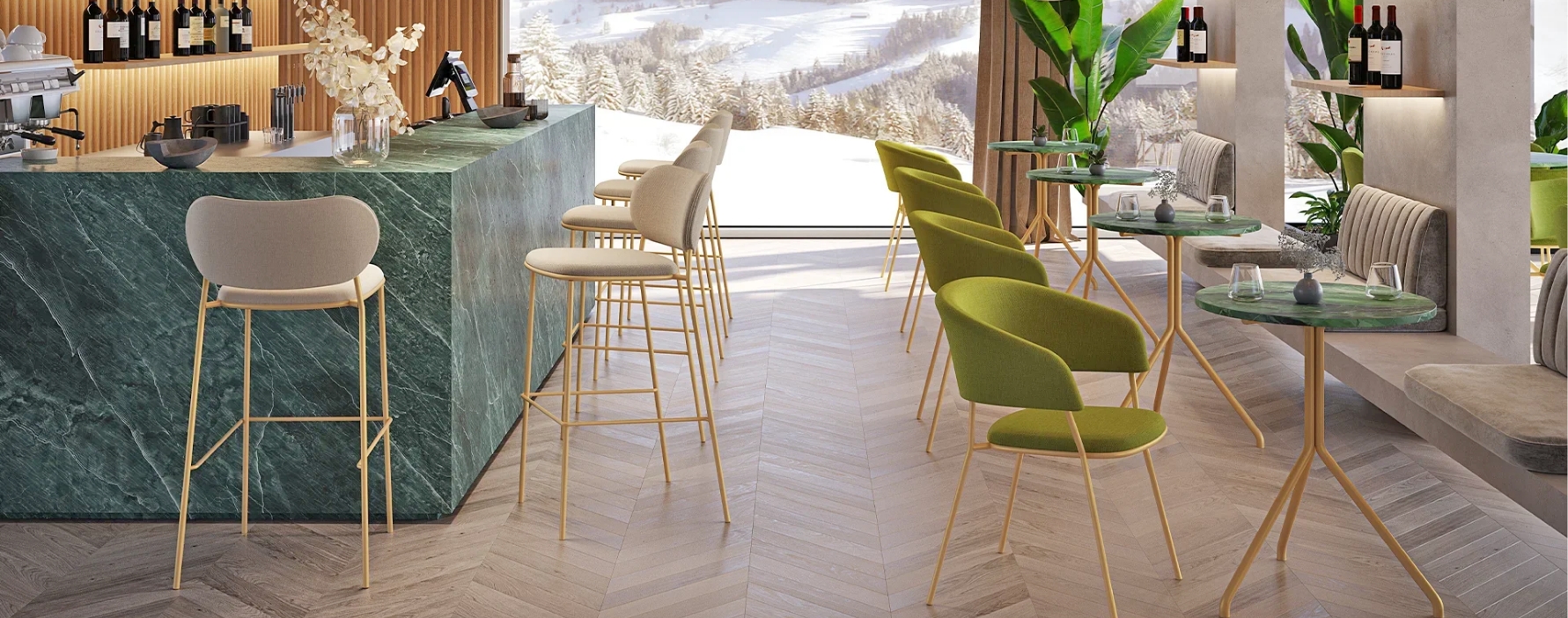 Cafés, bars, restaurants et terrasses